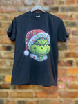 Bedazzled Grinch Shortsleeve Tee in Black