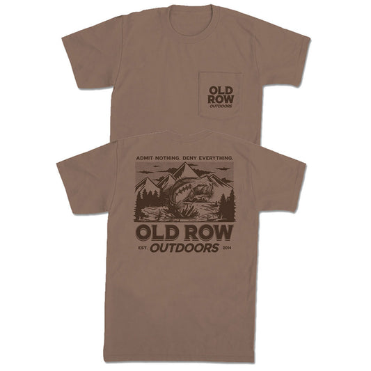 Old Row Outdoors Bass Mountain Pocket Tee