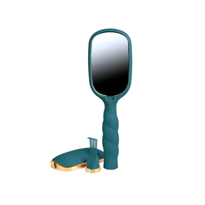 Teal with it Boar Brush