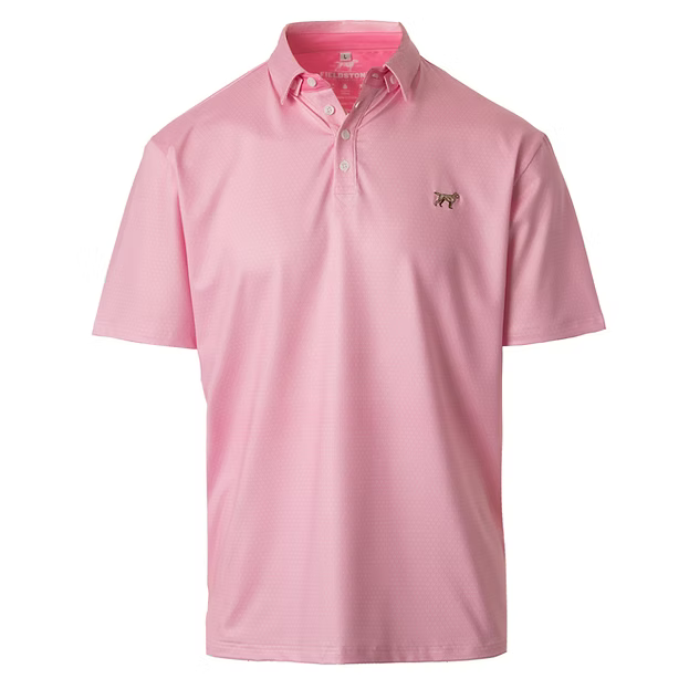 Fieldstone Men's Pink Diamond Polo