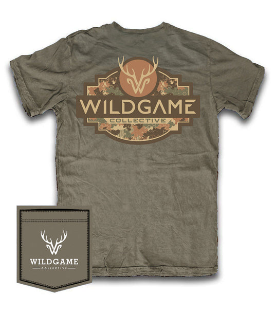Fieldstone Wildgame Camo Logo Tee