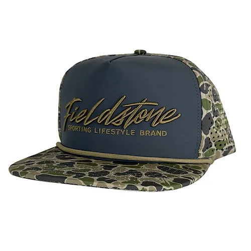 Fieldstone Script Logo Backwoods Bill Hat