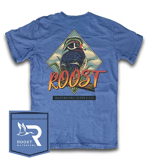 Youth Roost Wood Duck Shield Graphic Tee