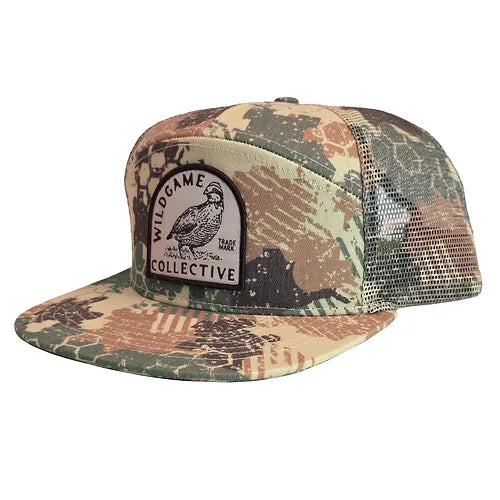 WILDGAME 7 Panel Camo Quail Patch