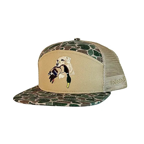 Roost Camo 7 Panel Lab with Duck Hat