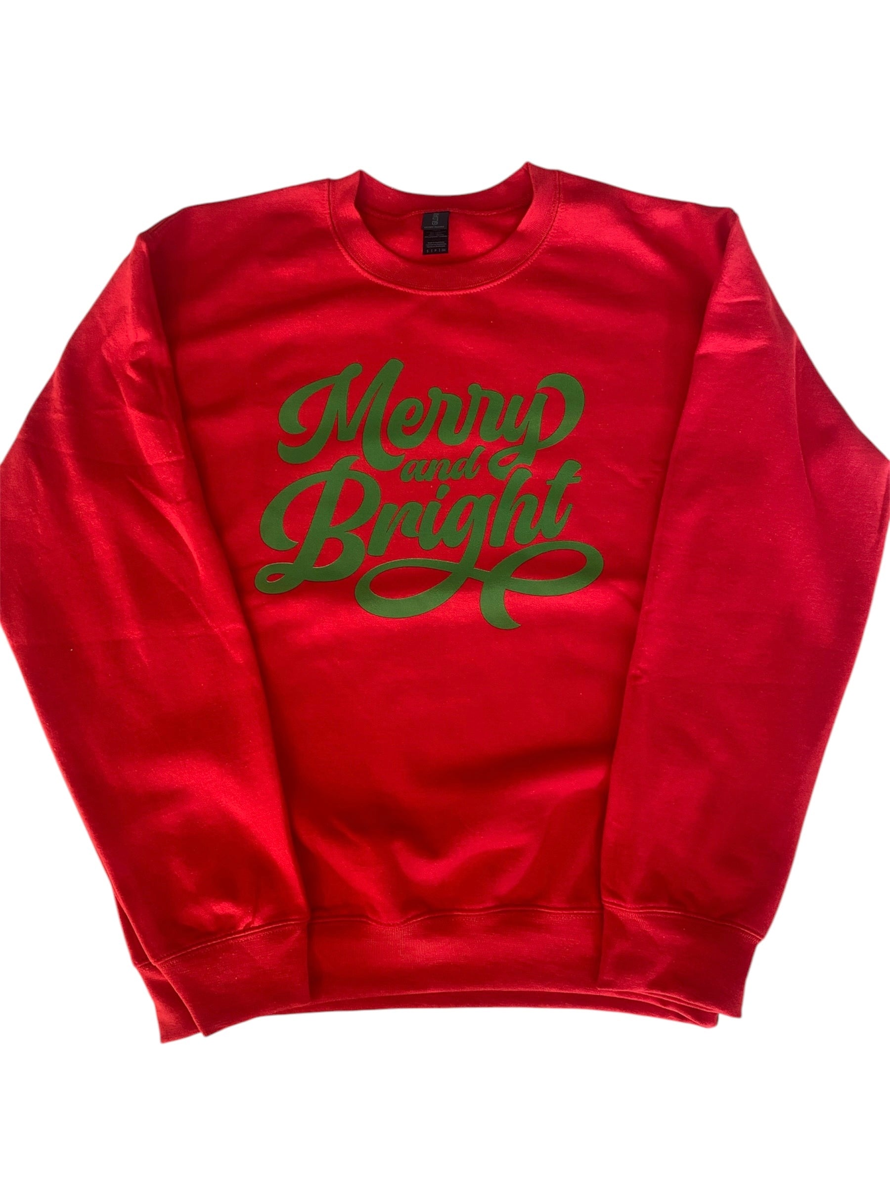 Merry and Bright Christmas Sweatshirt