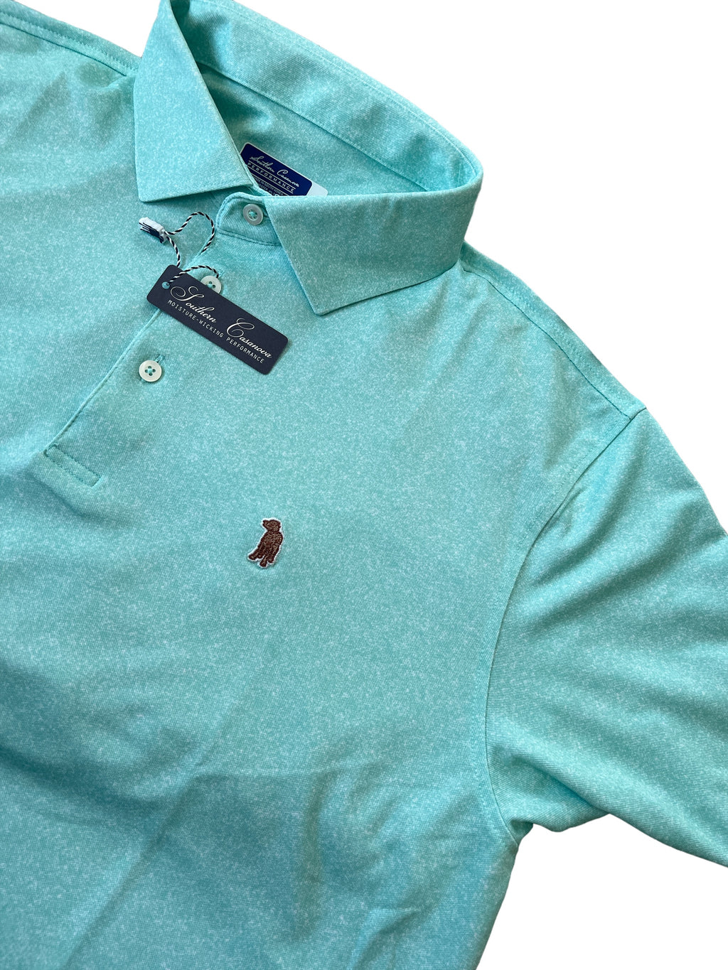 Southern Casanova Beach Glass Heather Polo