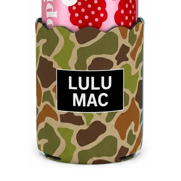 LULU MAC Camo Koozie