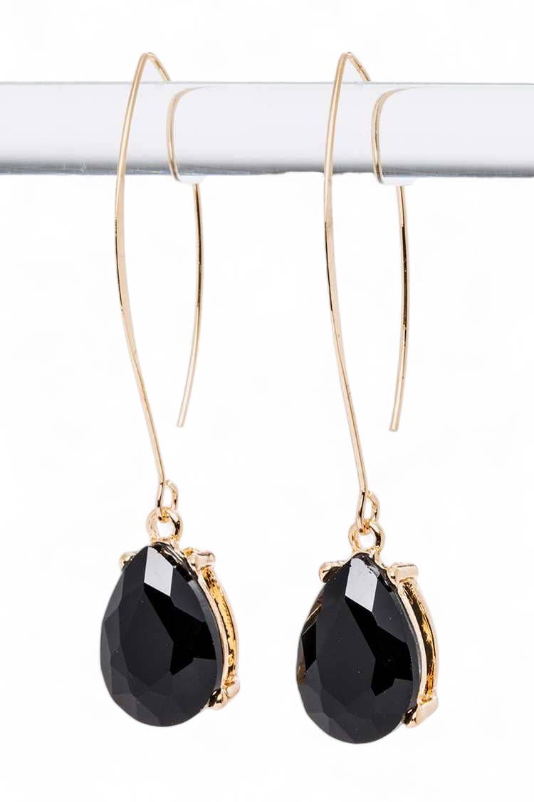 Euro Wire Teardrop Earrings