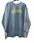 Old Row Blue Camo Pigment Dyed Crewneck