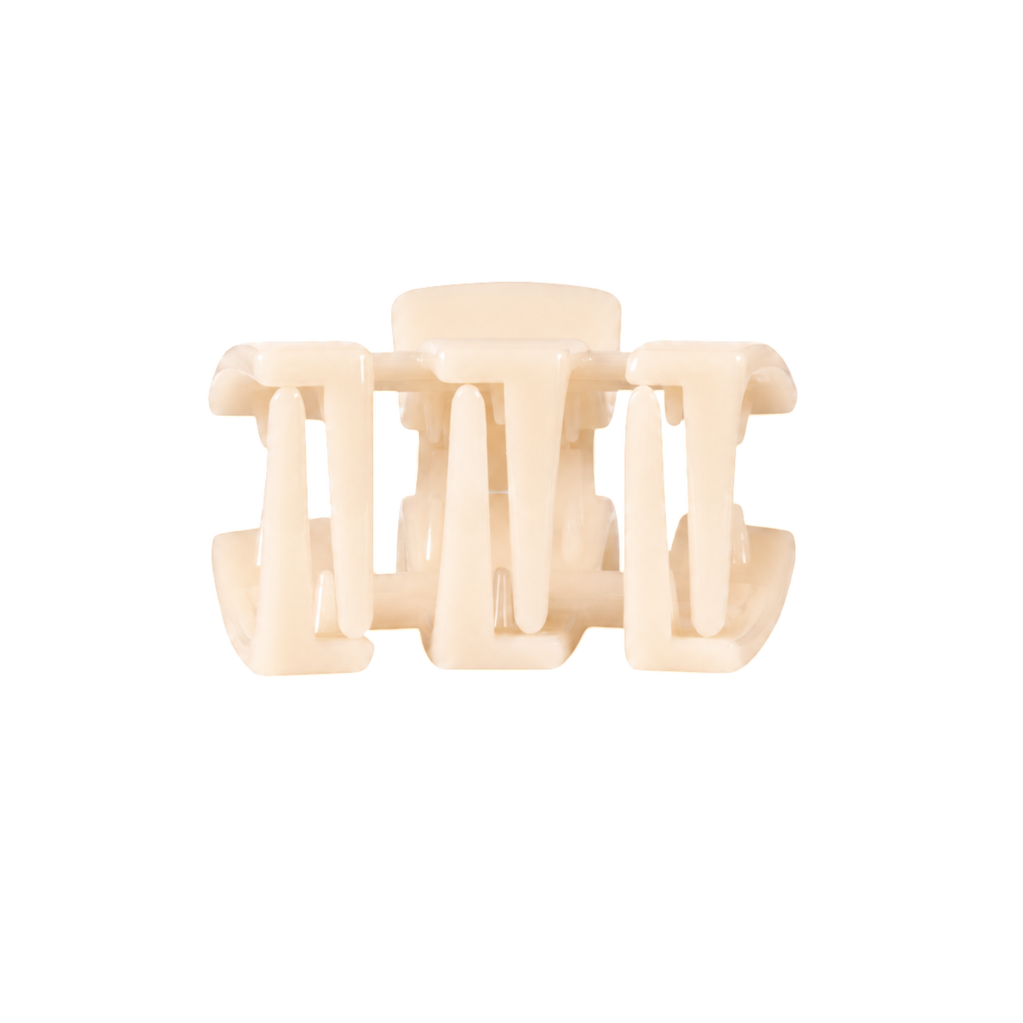 Teleties Classic | Almond Beige | Petite | Claw Clip
