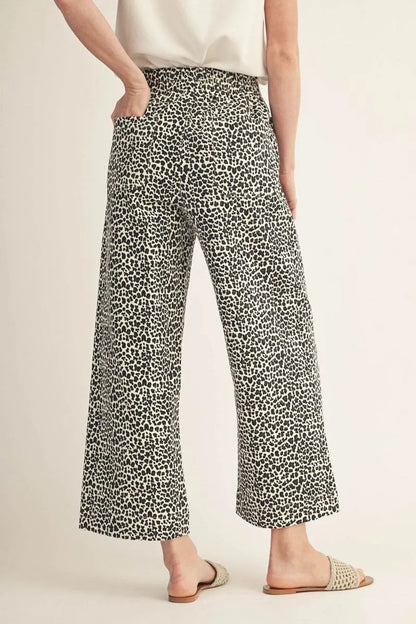 The Rebecca Leopard Print Pants
