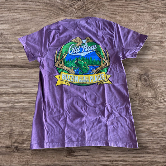 Old Row Buzzin in Beautiful Places Tee