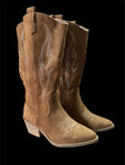 Hey Girl by Corkys Tobacco Faux Suede Headliner Boots