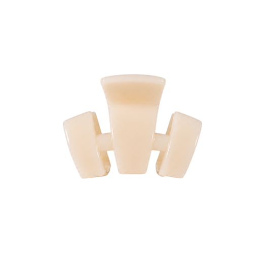 Teleties Classic | Almond Beige | Petite | Claw Clip