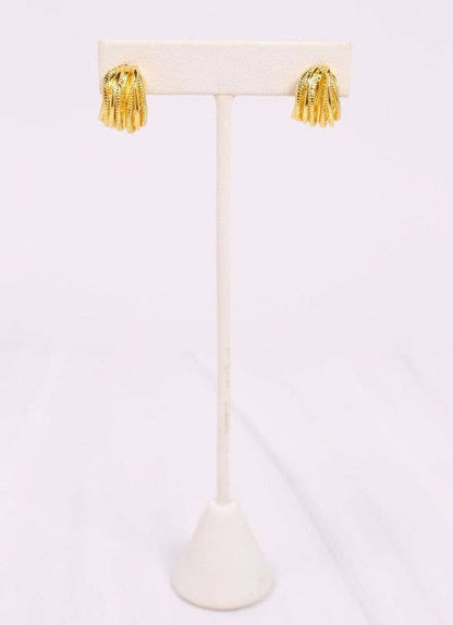 Newton Gold Hoop Earring