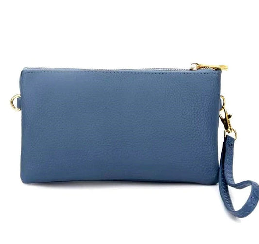Jean Three Compartments Crossbody Bag