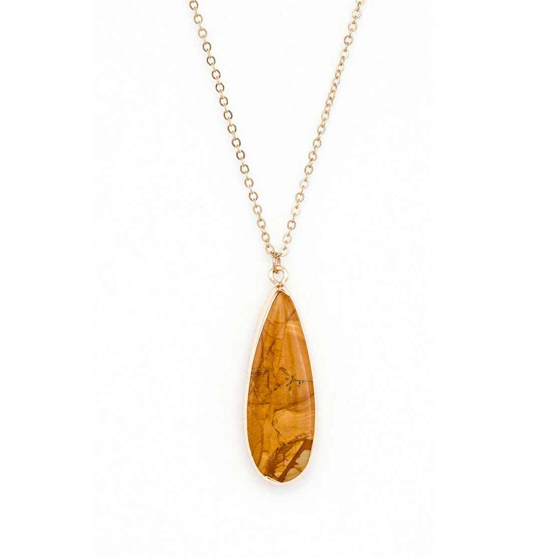Druzy Genuine Stone Mix Layer Necklace