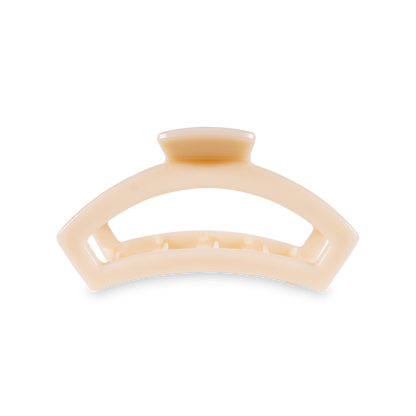 Open Hair Clip | Medium | Almond Beige