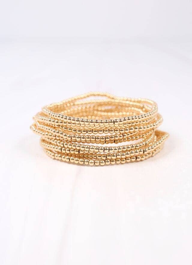 Samuels Bracelet Set Gold: Default