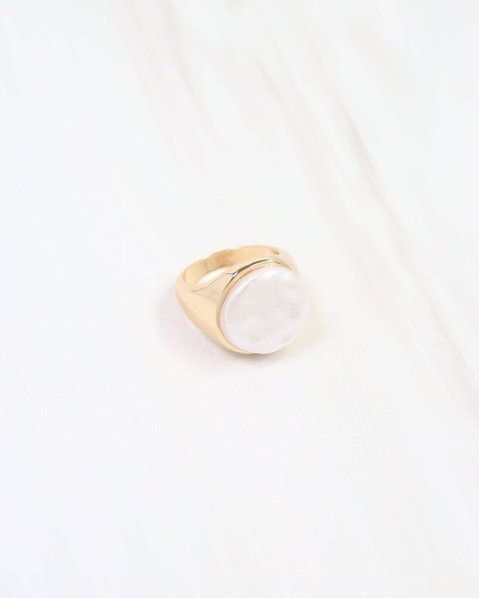 Moorhead Pearl Ring Gold: Default