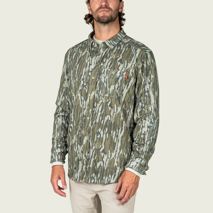 Marsh Wear Mossy Oak Bottomland Button Up