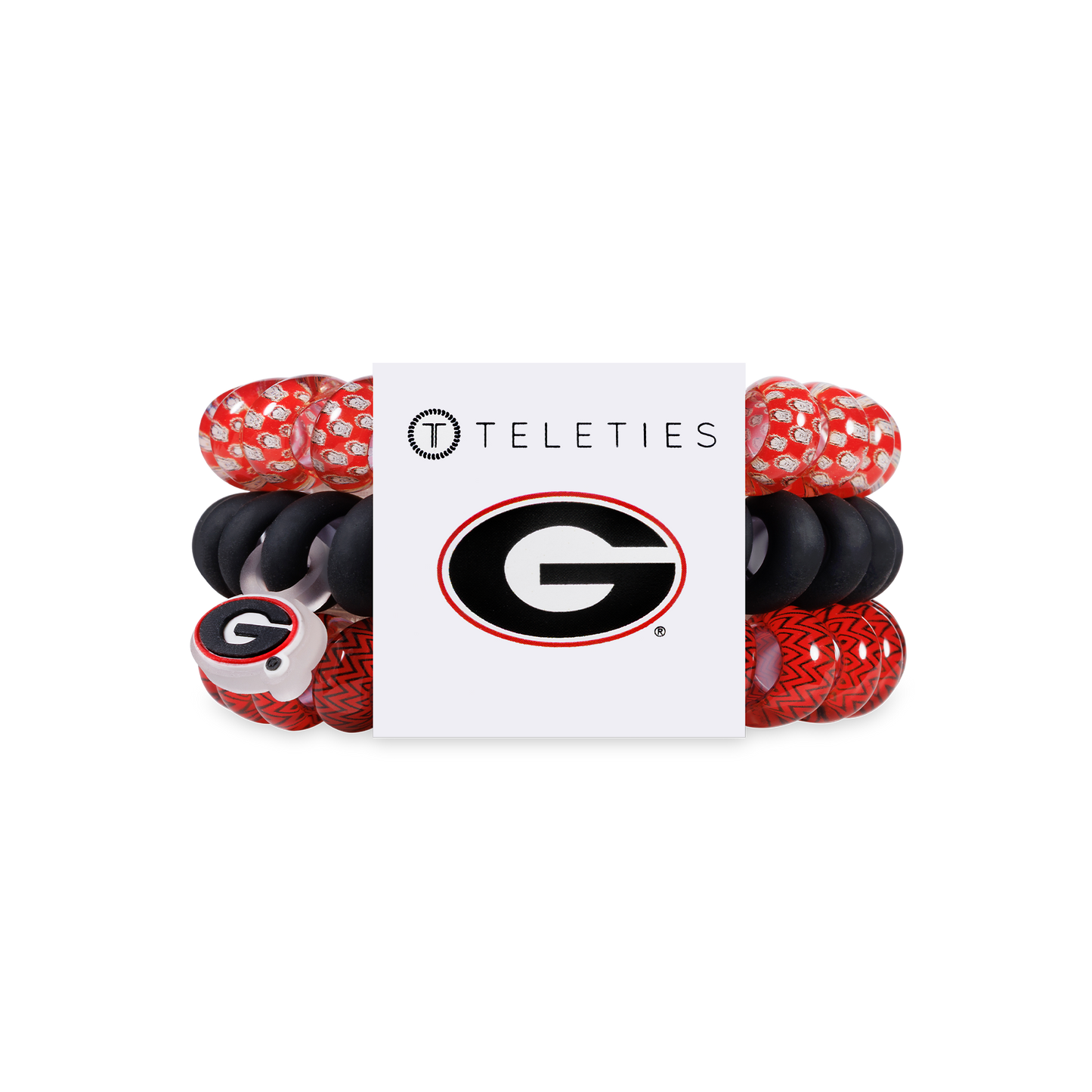 Spiral Hair Coils | Large | Go Dawgs! Hair Ties