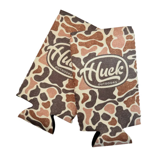 Huck Camo Slim Tall Koozie