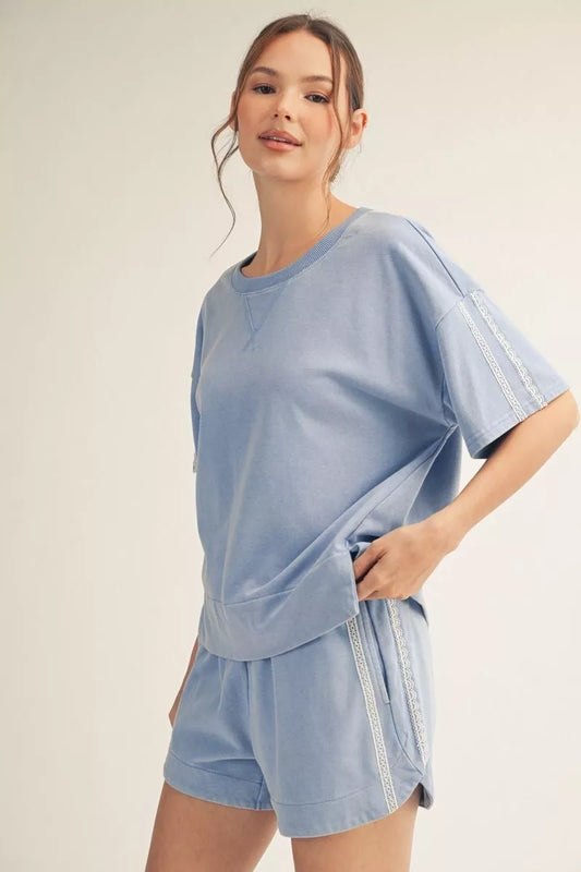 The Annabelle Blue Casual Set