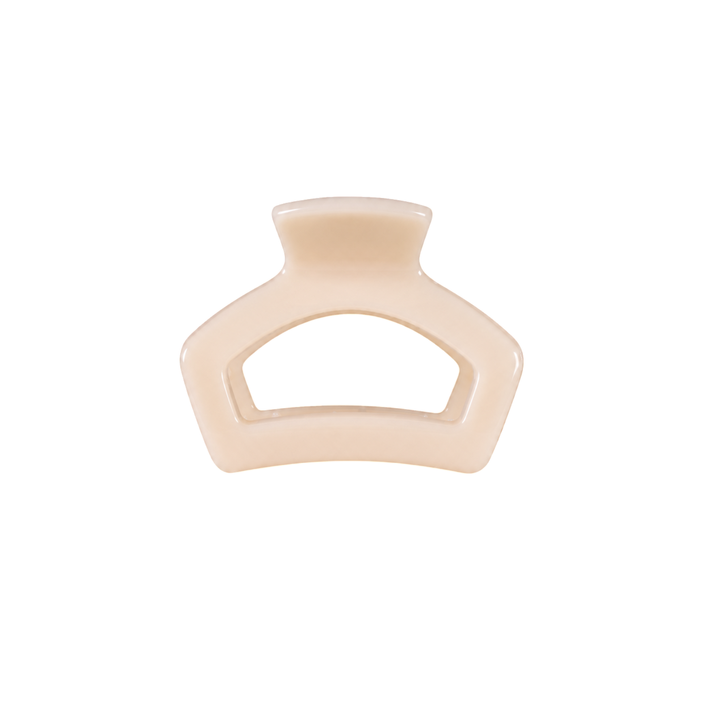 Teleties Open Almond Beige | Petite | Hair Clip