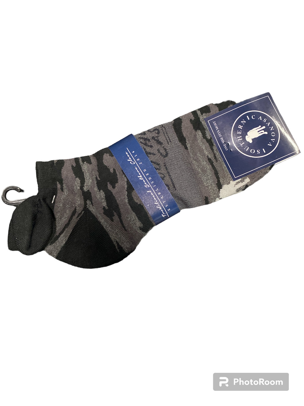 Southern Casanova Black Camo Socks