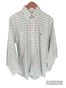 Southern Casanova Sea Flare Check Button Down