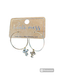 Haute Mess Earrings W/ Ornate Cross