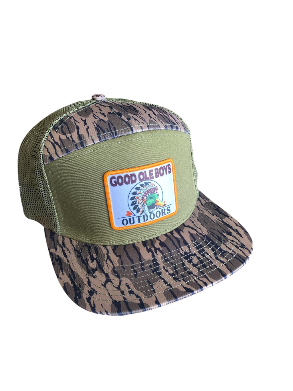 Good Ole Boys Red Man Patch Bottomland Hat