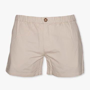 Meripex Men's Stone Khaki Signature Shorts