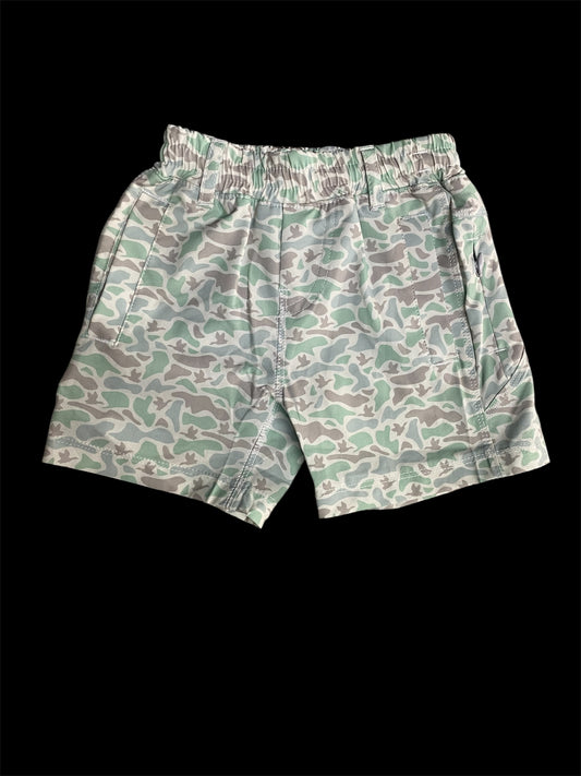 Meripex Youth Marsh Camo Freeballers Shorts