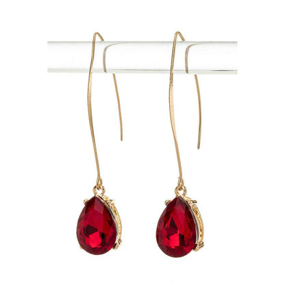 Euro Wire Teardrop Earrings
