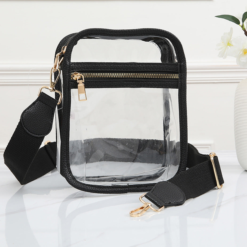 Clear Transparent Mini Crossbody Bag