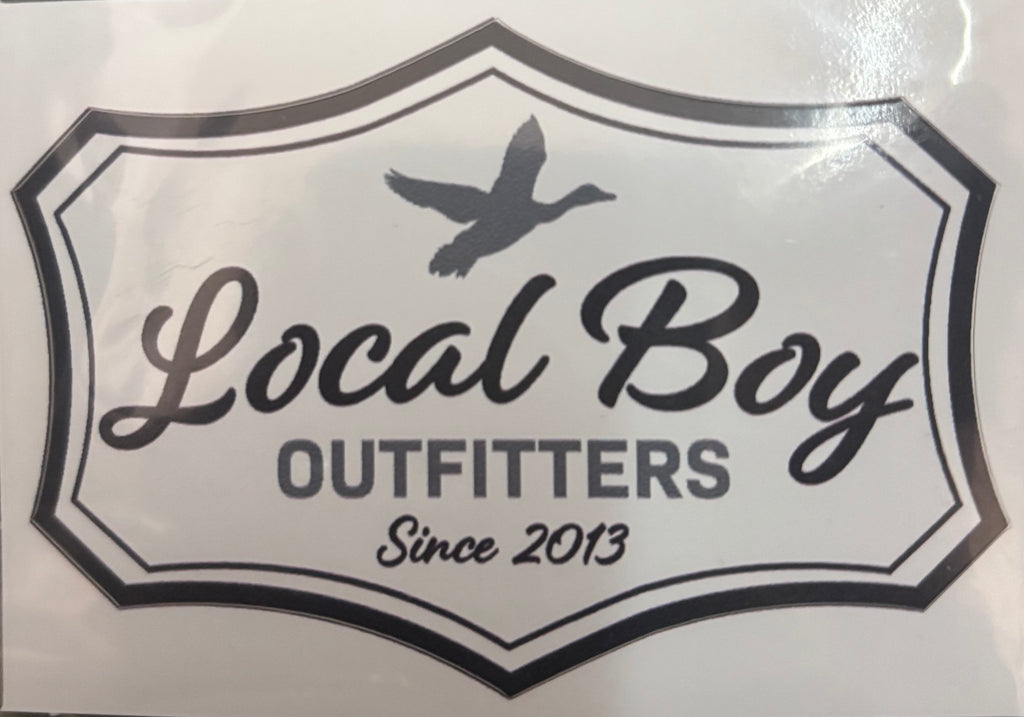 Local Boy Duck Buckle Decal Sticker