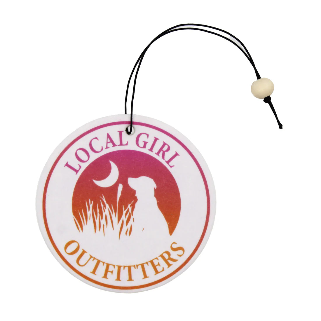 Local Girl Spring Sunset Car Air Freshener