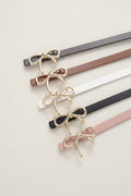 Zenana Brown Bow Belt