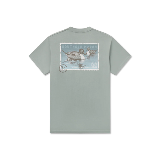 Southern Marsh Duckstamp-Pintale Tee Burnt Sage