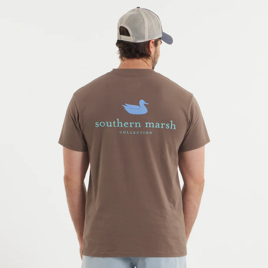 Southern Marsh Carajillo Brown Authentic Tee