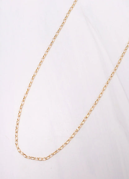 Caroline Hill Elizabeth Link Necklace GOLD