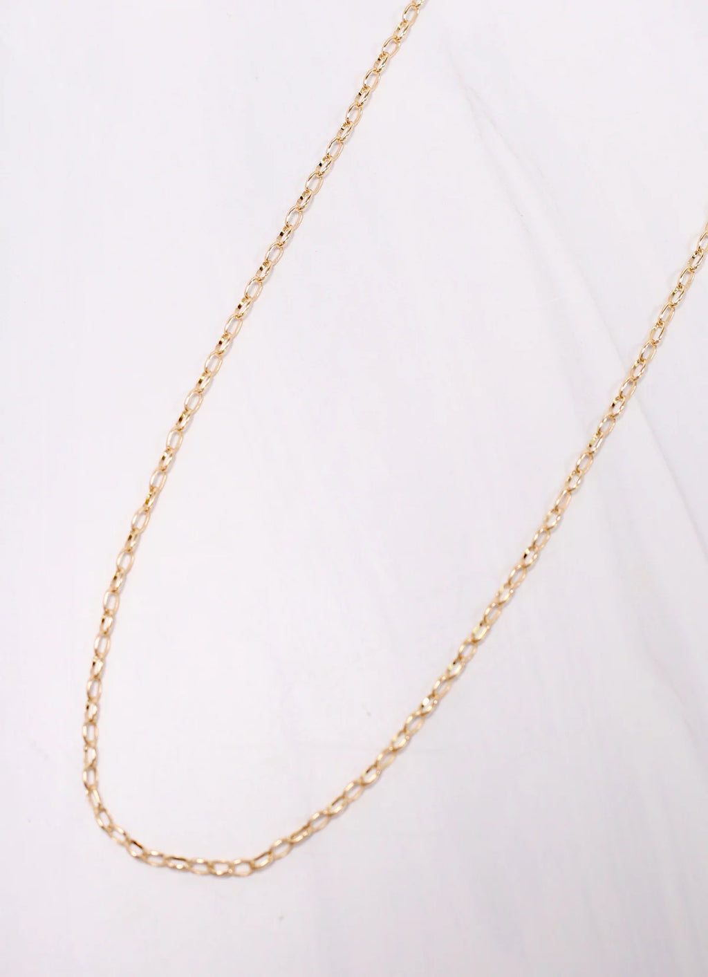 Caroline Hill Elizabeth Link Necklace GOLD