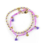 Erimish Love Me Lilac Anklet