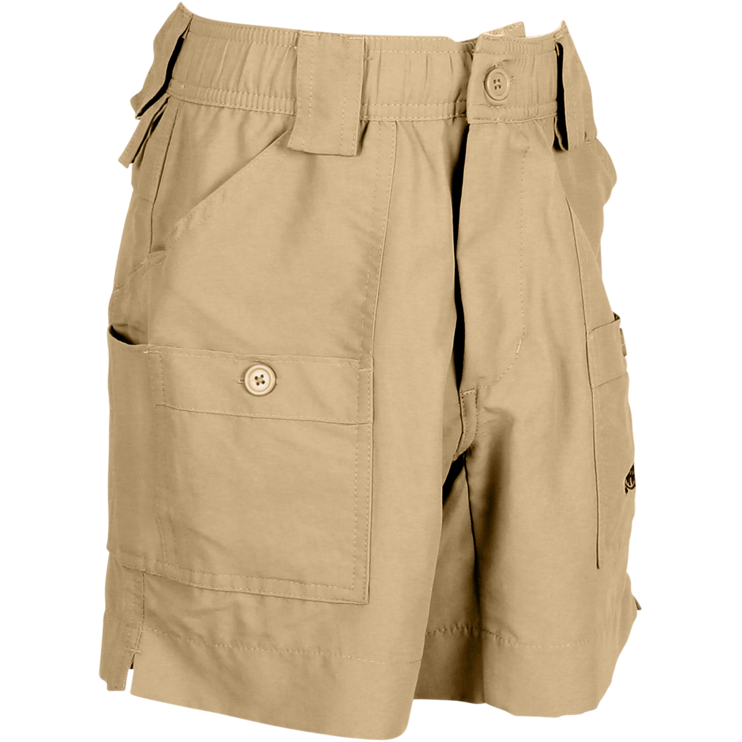 AFTCO Youth Khaki OG Fishing Shorts