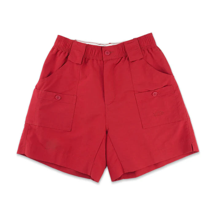 AFTCO Red Youth Original Fishing Shorts