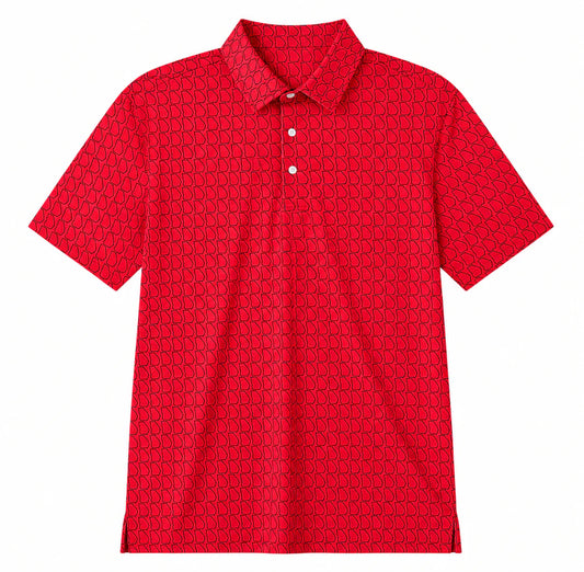 Mens Meripex GA State Outline Polo
