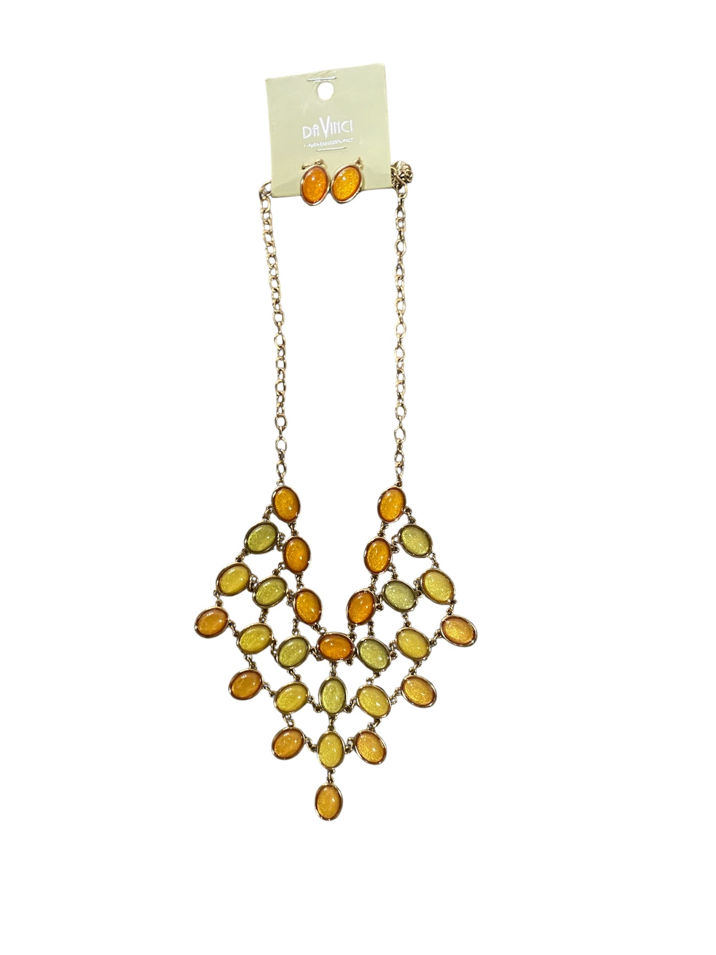 DaVinci Sunset Cascade Necklace
